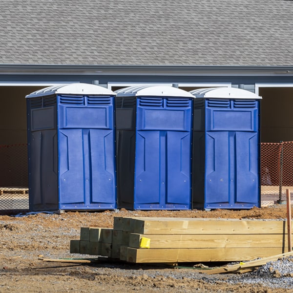 is there a specific order in which to place multiple porta potties in Shelter Island Heights New York